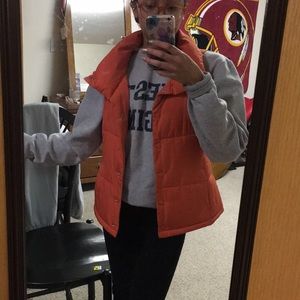 Orange soft Bubble Vest